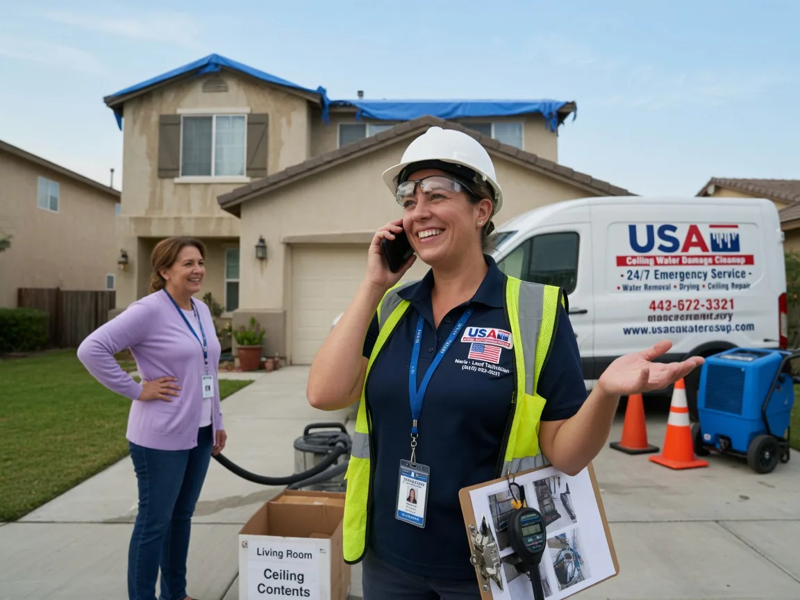 Ceiling Water Damage Restoration West Frankfort, IL FAQs